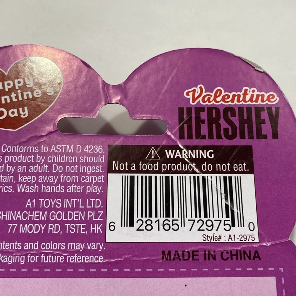 Jumbo Hershey's Candy Scented Paint Sticks Set Valentine’s Day gift party favors